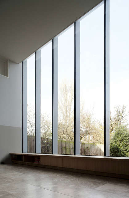  The Orangery: The slender steel-framed glazing gives the new structure a sense of fine fragility. Photo: Keith Collie