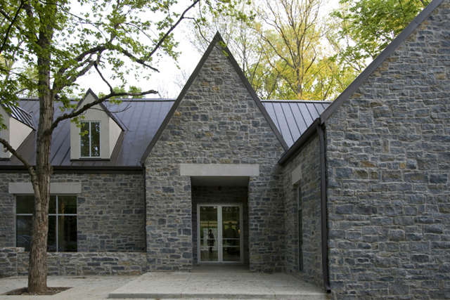  Stone Manor Remodel: This was a total home remodel, substantially changing a 70&#8\2\17;s style ranch house of no particular beauty. With careful architectural details, old world materials such as hand quarried stone can give perfect balance to modern commercial windows and doors. Thoughtful renovations can unify the modern with the traditional.