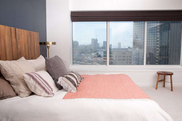  Downtown Penthouse Bedroom &#8\2\1\1; The bedroom of a Geremia Design residential project in downtown San Francisco. Visit our website for more information.