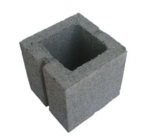 DIY: Concrete Block Planters: Remodelista