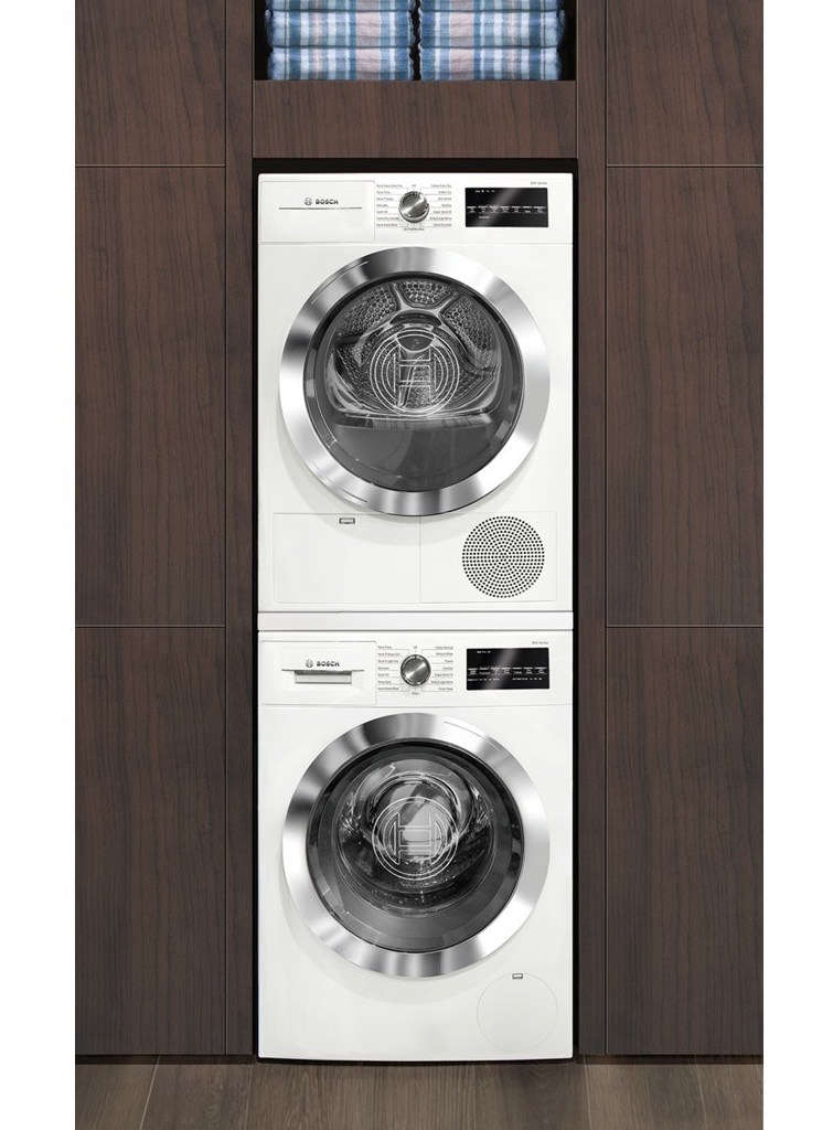 10 Easy Pieces: Stackable Washer/Dryers: Remodelista Bosch Stainless Steel Washer Dryer