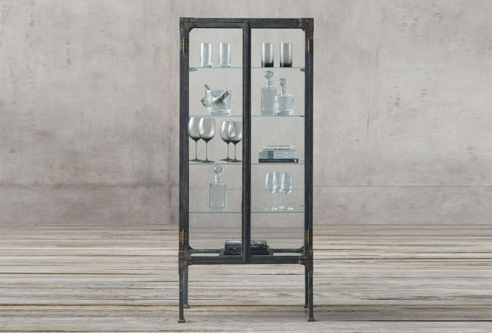 10 Easy Pieces Steel Framed Display Cabinets Remodelista