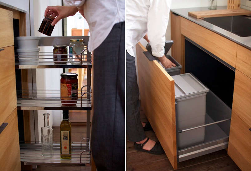 15 Storage Ideas to Steal from High-End Kitchen Systems - Remodelista