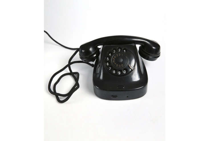 etsy vintage black rotary phone 101