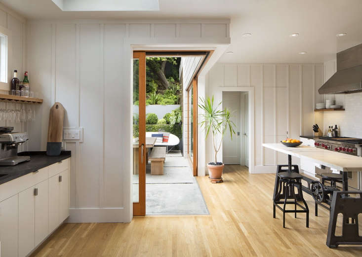 Photograph by Paul Dyer courtesy of Malcolm Davis Architecture, from Kitchen of the Week: A Modern Farmhouse Kitchen in SF (Before and After).