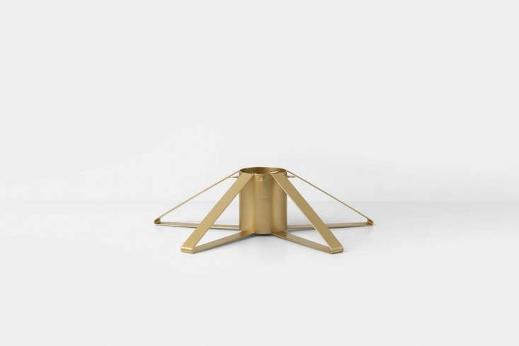 Another style from Ferm Living, the Christmas Tree Foot in brass can be sourced at Finnish Design Shop for \$68.90.