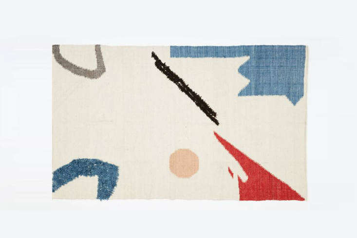 west elm abstract shapes rug 343