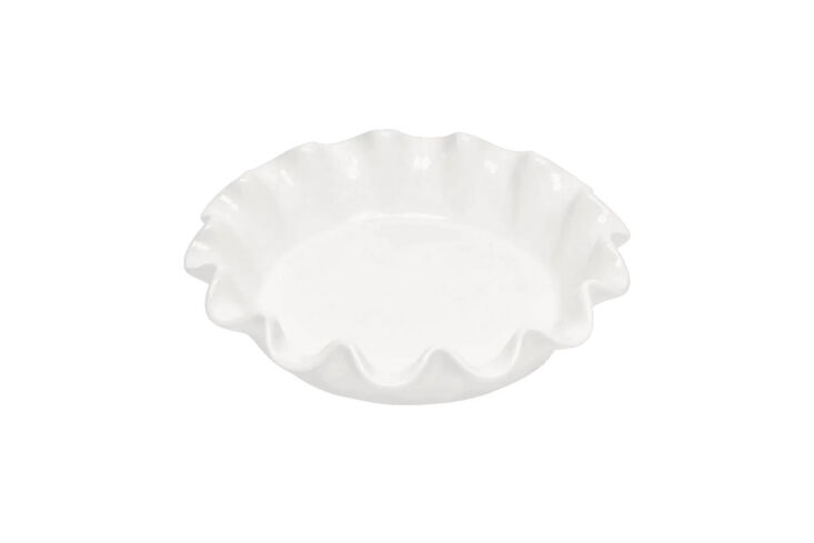 emile henry ruffled pie dish 8