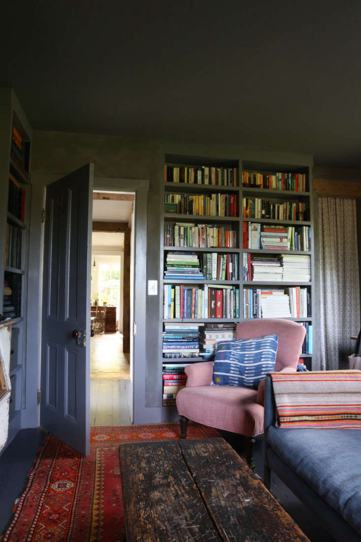 Library, upstate NY remodel by Amanda Pays. Rebecca Westby photo.