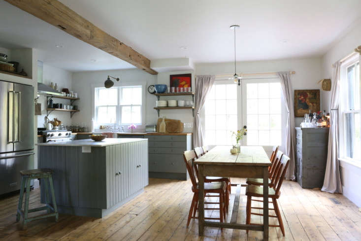 Modern farmhouse kitchen, upstate NY remodel by Amanda Pays. Rebecca Westby photo.