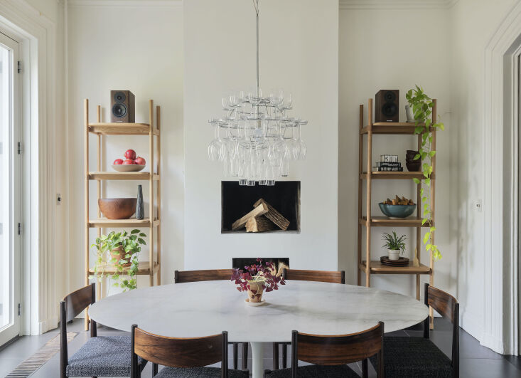 Current Obsessions Upcycled Finds Architect Elizabeth Roberts' own Brooklyn dining room.