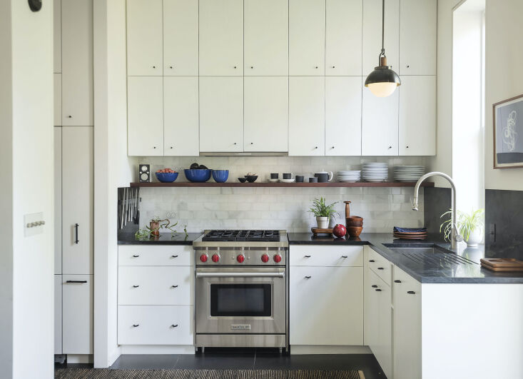 Current Obsessions Upcycled Finds Architect Elizabeth Roberts' own Brooklyn kitchen update.