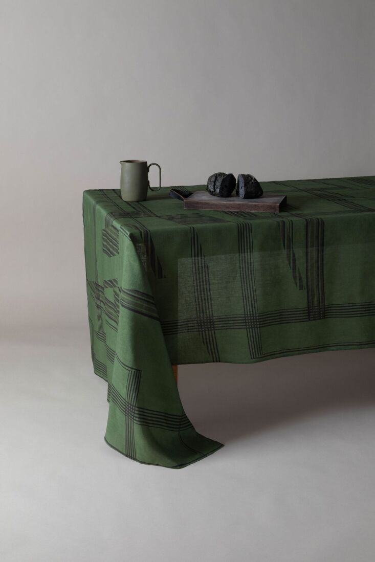 The Peak Tablecloth is £260 and is available in three colorways.