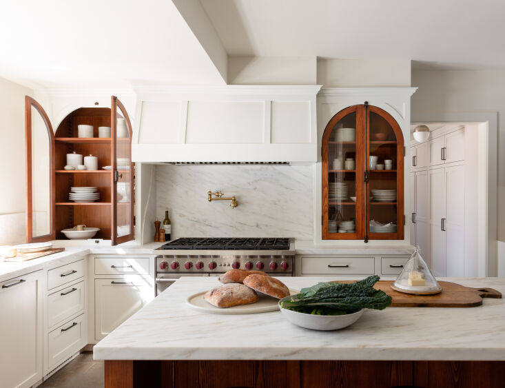 Modern-traditional kitchen remodel in Great Barrington, MA, by Jess Cooney-Interiors. Lisa Vollmer photo.
