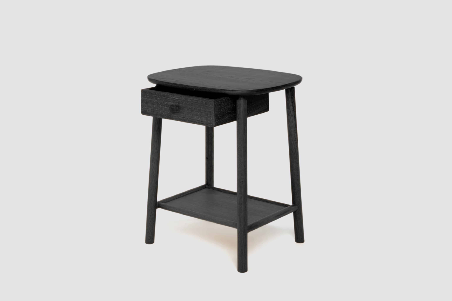 Another Country Hardy Side Table Black