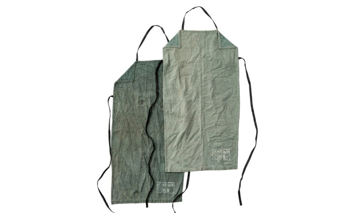 Puebco Vintage Wool Trousers Aprons from Burke Decor