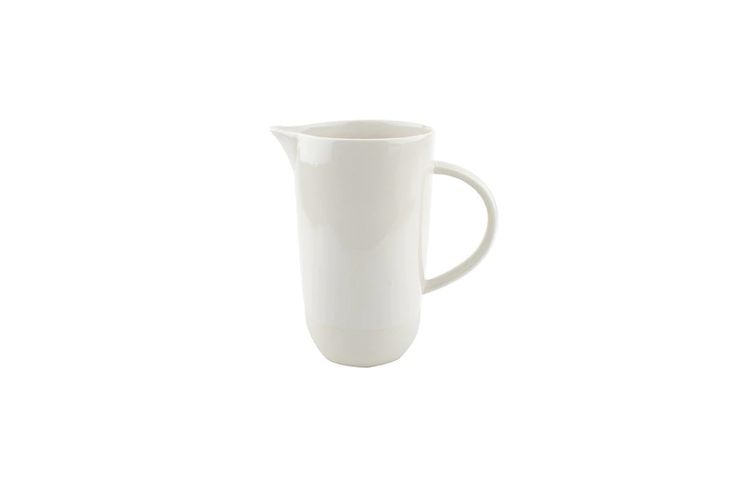 Canvas Home Shell Bisque Pitcher White