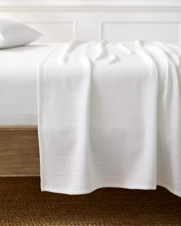 essential cotton bed blanket from serena & lily 32