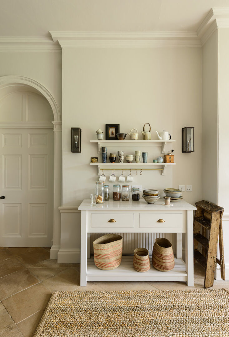 A free-standing coffee station by deVOL kitchens
