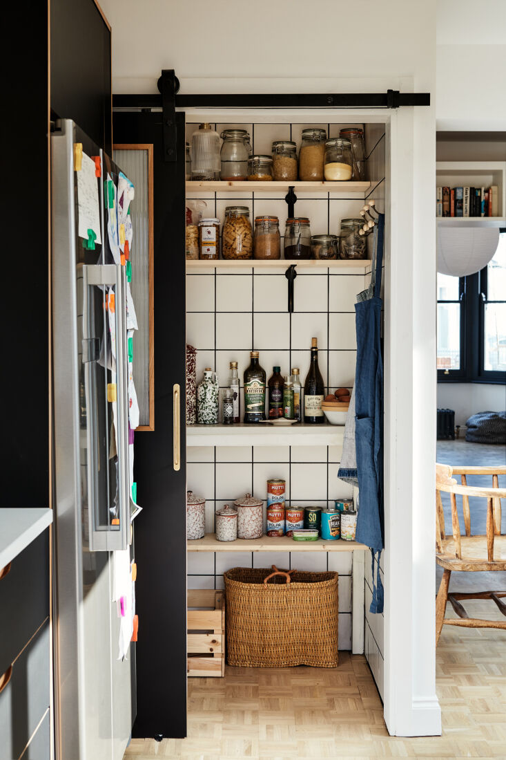 tiled pantry in holte studio ikea hack kitchen belonging to lena de casparis an 307