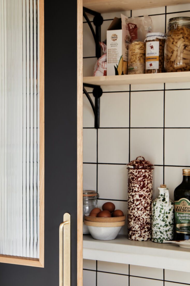 tiled pantry in holte studio ikea hack kitchen belonging to lena de casparis an 167