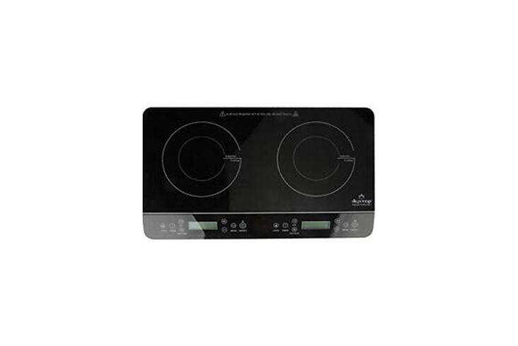 duxtop lcd portable double induction cooktop 235