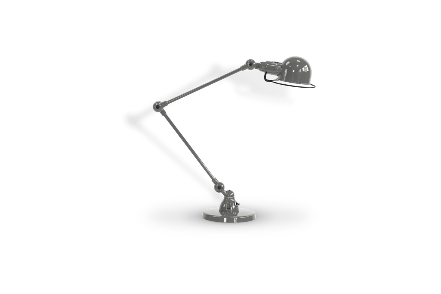 jielde signal desk lamp si333 mouse grey glossy 390