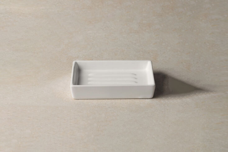 The White Company Newcombe Ceramic Soap Dish