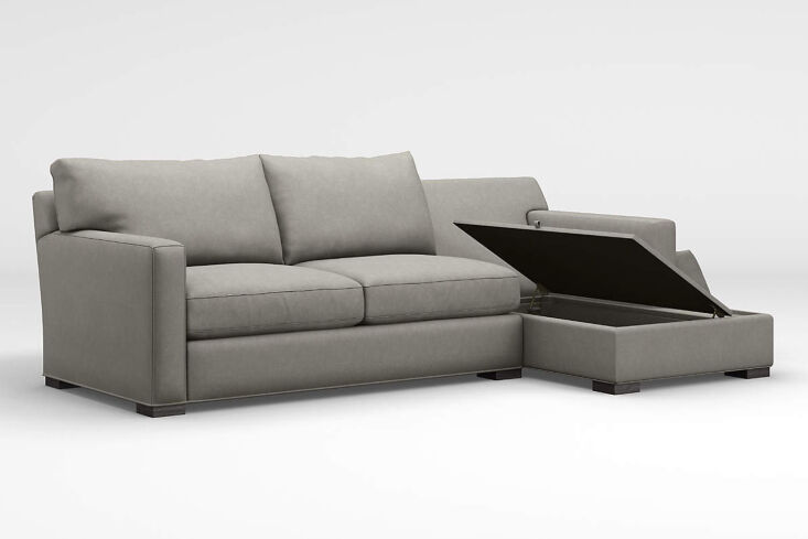 Crate & Barrel Axis 2-Piece Sectional Sofa