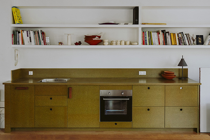 sideboard as kitchen: green kitchen by marc morro 0