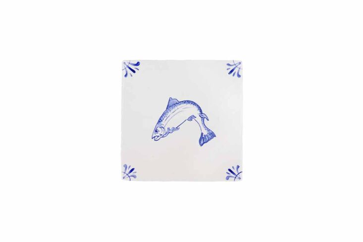 beauly salmon delft tile by petra palumbo 181