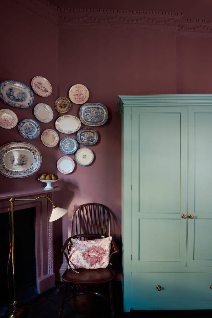 “these pink and blue plates were supposed to go in the pantry cupboard,  21
