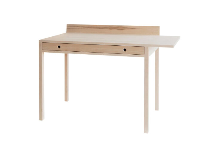 for a similar minimalist desk, the november light desk in ash is designed by lo 20