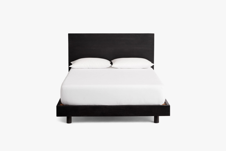 cayman platform bed in black from pottery barn 41