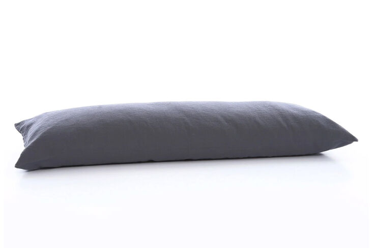 rough linen orkney linen body pillow cover 354