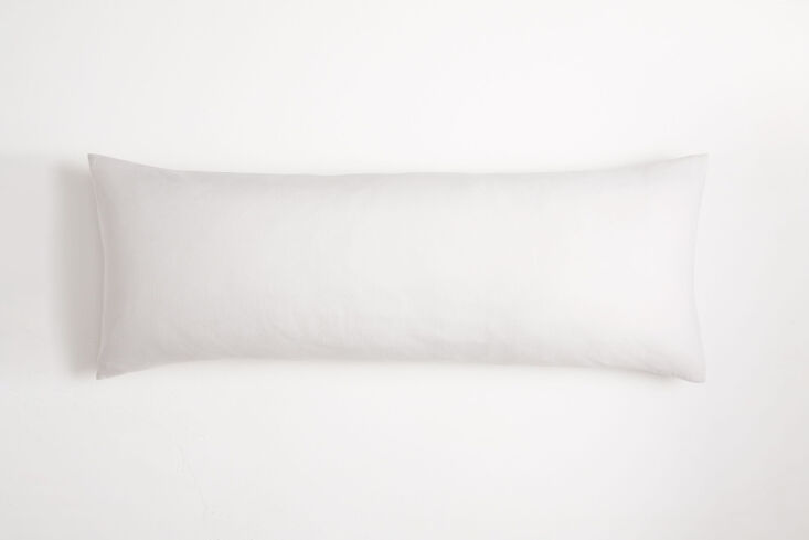 west elm european flax linen body pillow cover 360