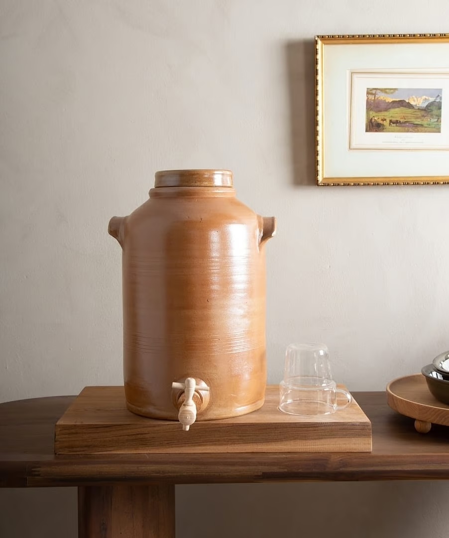 bonny sur loire vintage water storage jug from burke decor 319