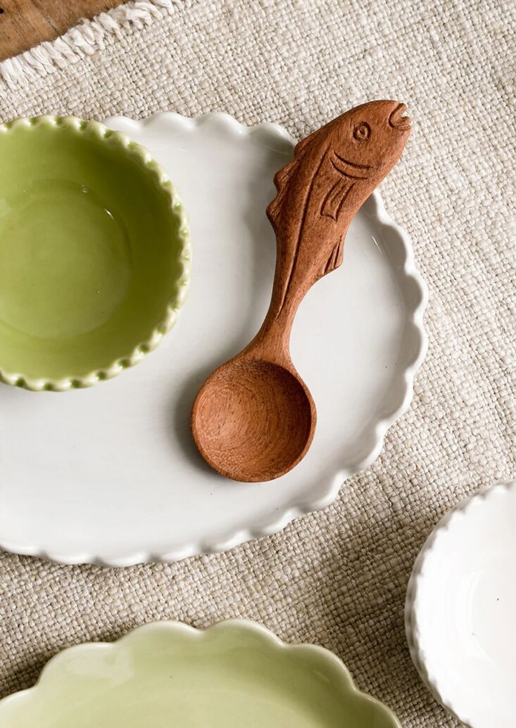 wooden fish spoon from leif shop 185