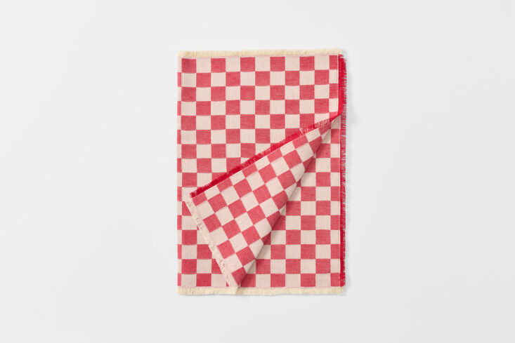 red check runner by chiarastella cattana via march 21