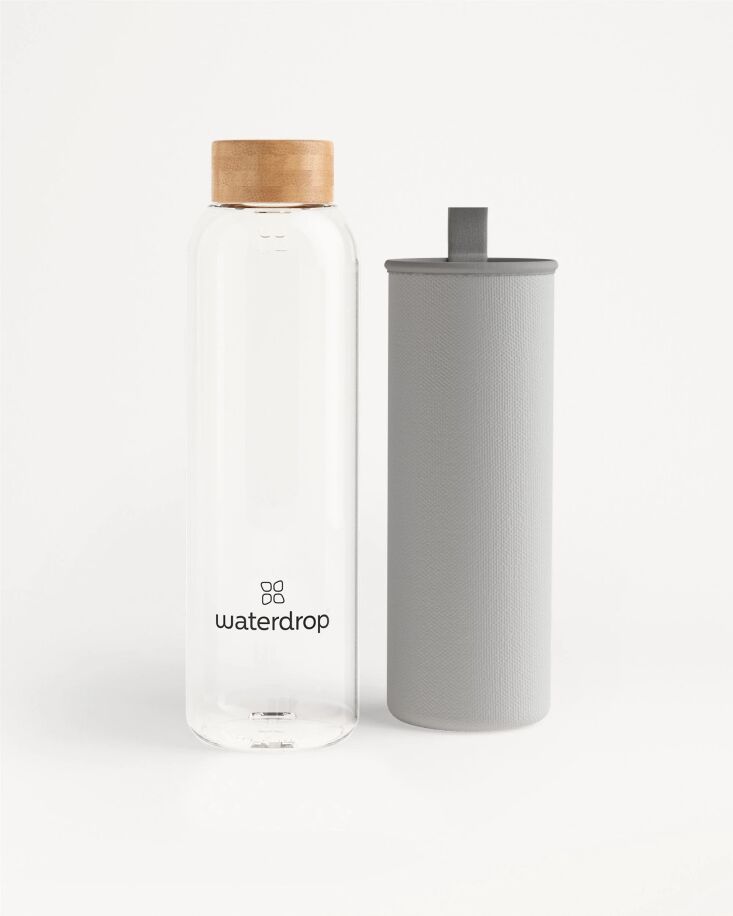 waterdrop borosilicate glass water bottle 20