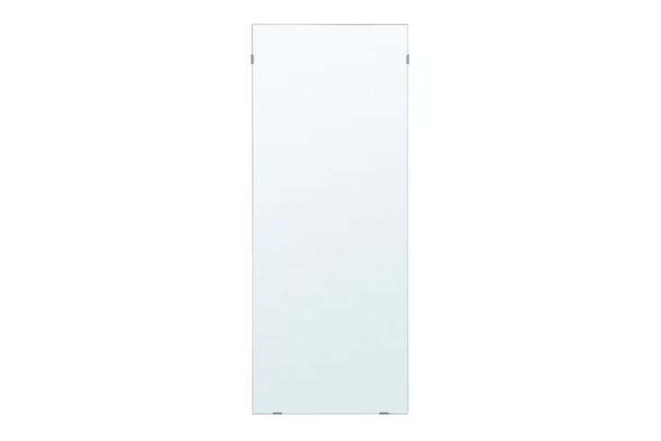 the ikea lärbro (\$39.99) is a good option for a sleek wall mounted mirror lik 25