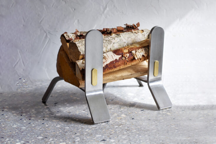 eldvarm cooper andirons firedog 7