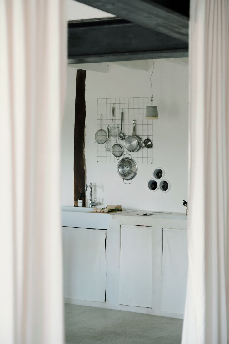 a glimpse of the kitchen at maison légère 5