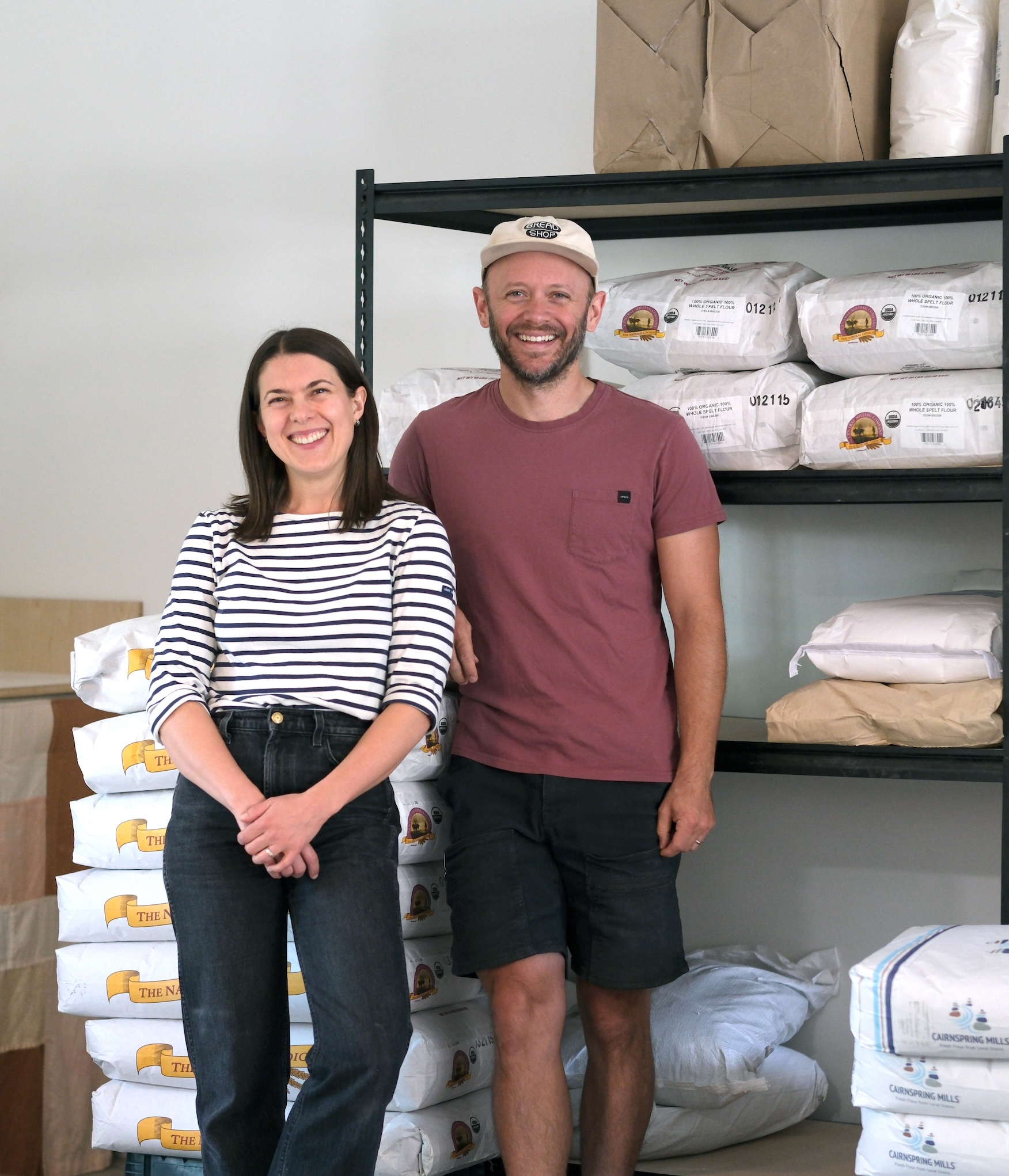 mayme berman and jacob brenner at bread shop, their santa fe cafe bakery. photo 8