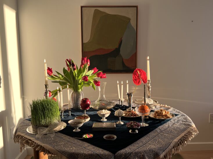 the sprouts are a quintessential haft sin item, as they symbolize the rebirth a 21