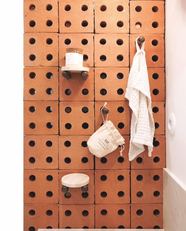 mutina ceramics brick paris bathroom l'appeartment rousseau. mathias paltrie ph 8