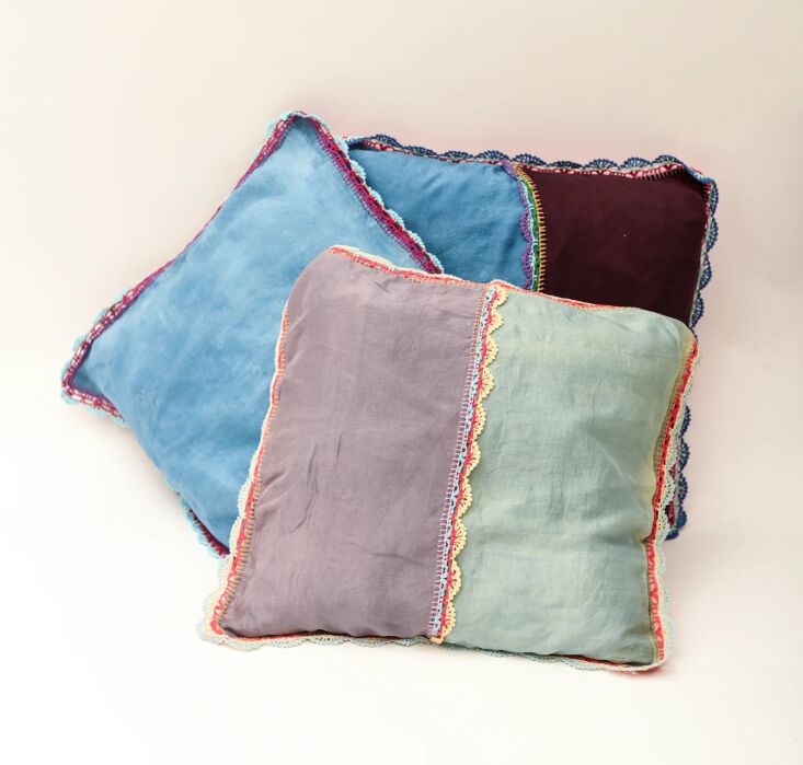 Ofelia/azul crema, 45 x 45 cm, \$\16\1. veintiuno