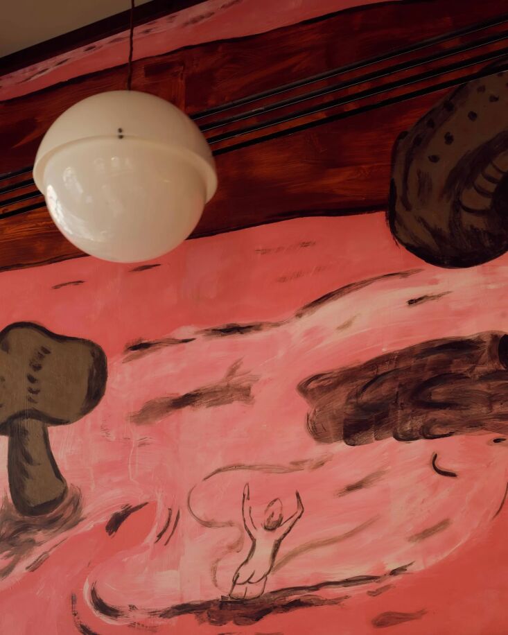 Detalle del mural. veintiuno