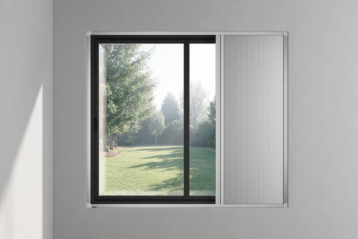 the guard \2 total blackout blinds, shown in quartz (white), has a no drill ins 18