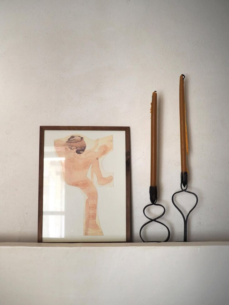 Encuesta rural Retrato de accesorios y accesorios de madera y hierro forjado hechos a mano por Inventaire Mobilier 7